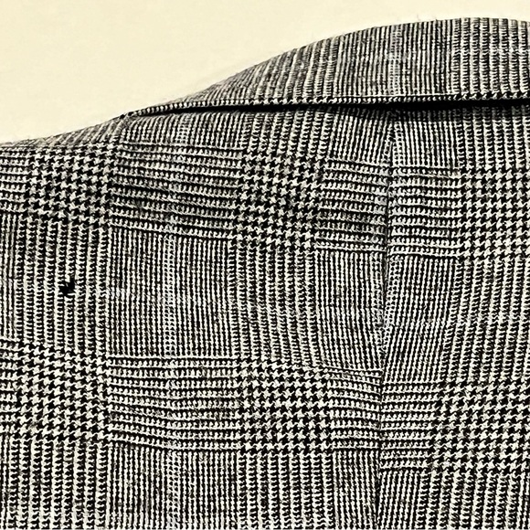 Lauren Ralph Lauren Men’s Blazer Suit Jacket Size 42 R Wool Gray Glen Plaid - Picture 15 of 15